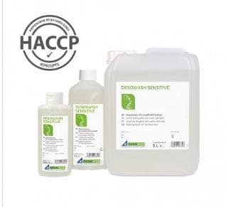 Händereinigung, Desowash Sensitiv ph-Neutral, Farbstoff -  und parfümfrei