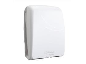 Falthandtuchspender Tapira, weiss, für ca 3 x 250 Handtücher, geeignet für