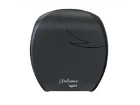 Toilettenpapierspender Tapira, schwarz, H:296 x B:277 x T:135 mm,