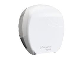 Toilettenpapierspender Tapira, weiss, H:296 x B:277 x T:135 mm,