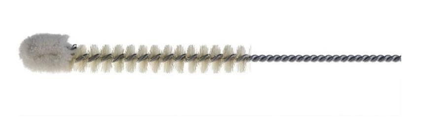 Hahnenputzer, reine Borsten hell ø 10 mm mit Wollkopf, Länge: ca 34 cm