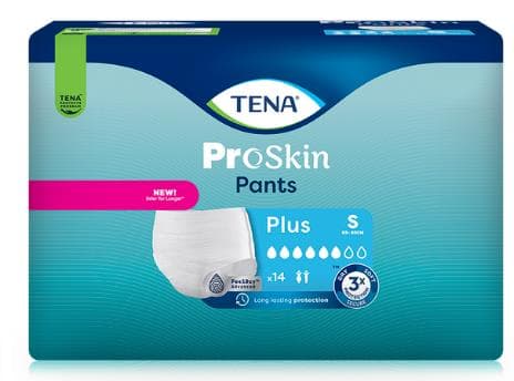 TENA Pants Plus S, Saugstärke 1440 ml Gesamtgrösse 65 - 85 cm