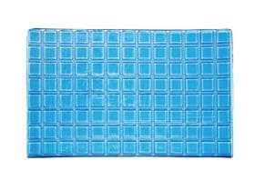 Gel Universal Quadratisch, 410x270x10 mm blau, mehrweg, tpu + gel,  1200g