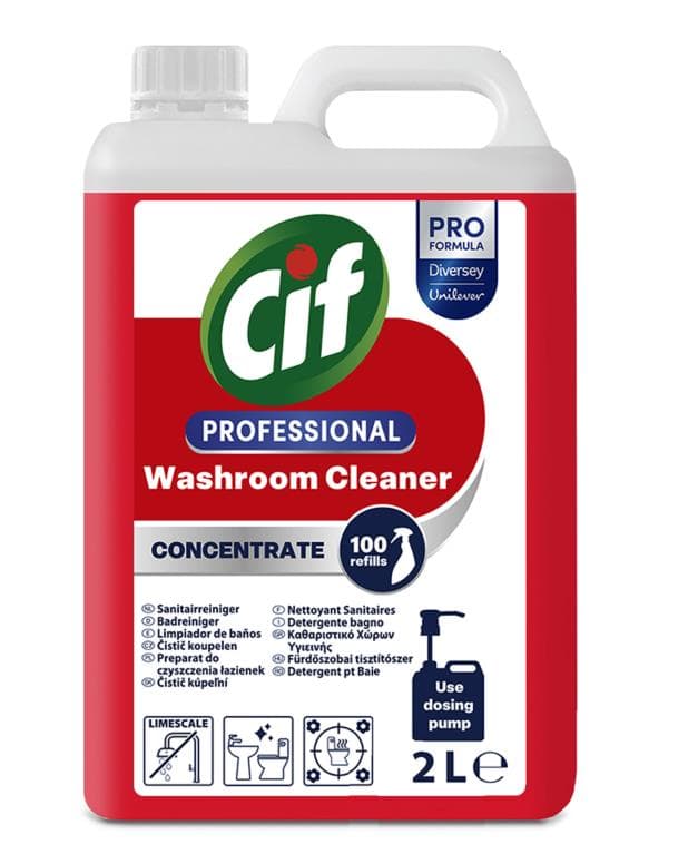 Cif Professional Konzentrierter Badreiniger, 2 Liter