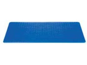 AZURE Körperprotektor mittel, 3/4-Länge 1150 x 520 x 10 mm, blau