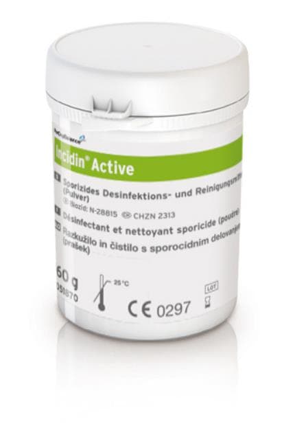 INCIDIN ACTIVE pulverförmiges Konzentrat zur schnellen, sporenwirksamen, aldehyd-