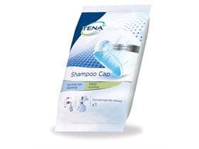 Tena Shampoo Cap, pflegende Haarwäsche für bettlägrige oder immobile Menschen