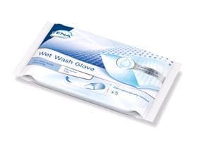 TENA Wet Wash Glove Waschhandschuhe, parfümfrei, 45 x 5 Stück