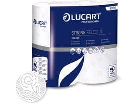 WC-Papier Strong Select 4, 100% Zell- stoff, 4-lagig, hochweiss, 140 Coupons