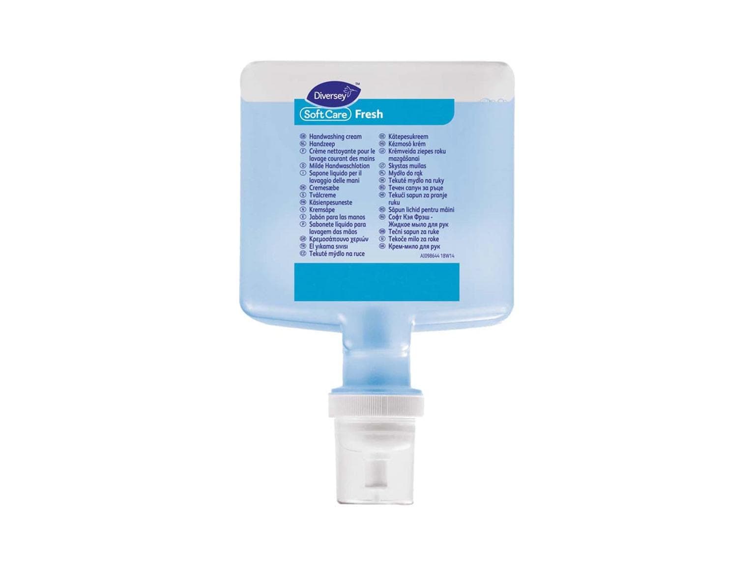 Seifenlotion Soft Care Fresh IC, 4 x 1.3 L Flasche