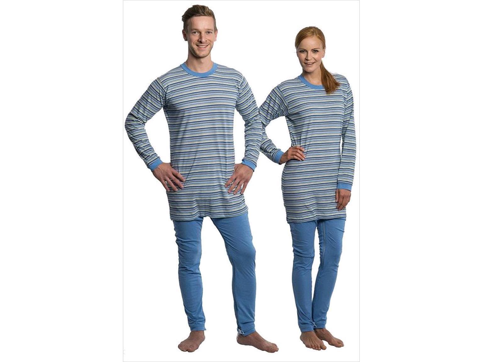 Pflegeoverall mit Rücken-Reissverschluss Grösse XL, waschbar bis zu 60°C