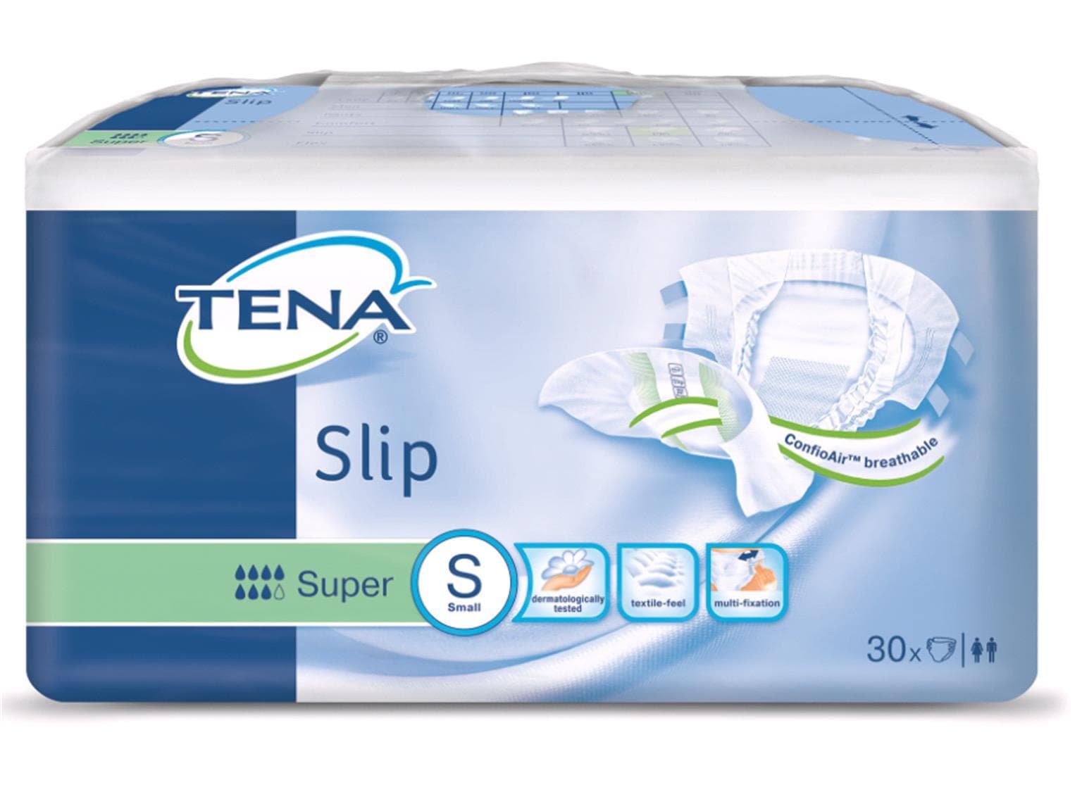 TENA Slip Super S, Hüftumfang 56 - 85 cm