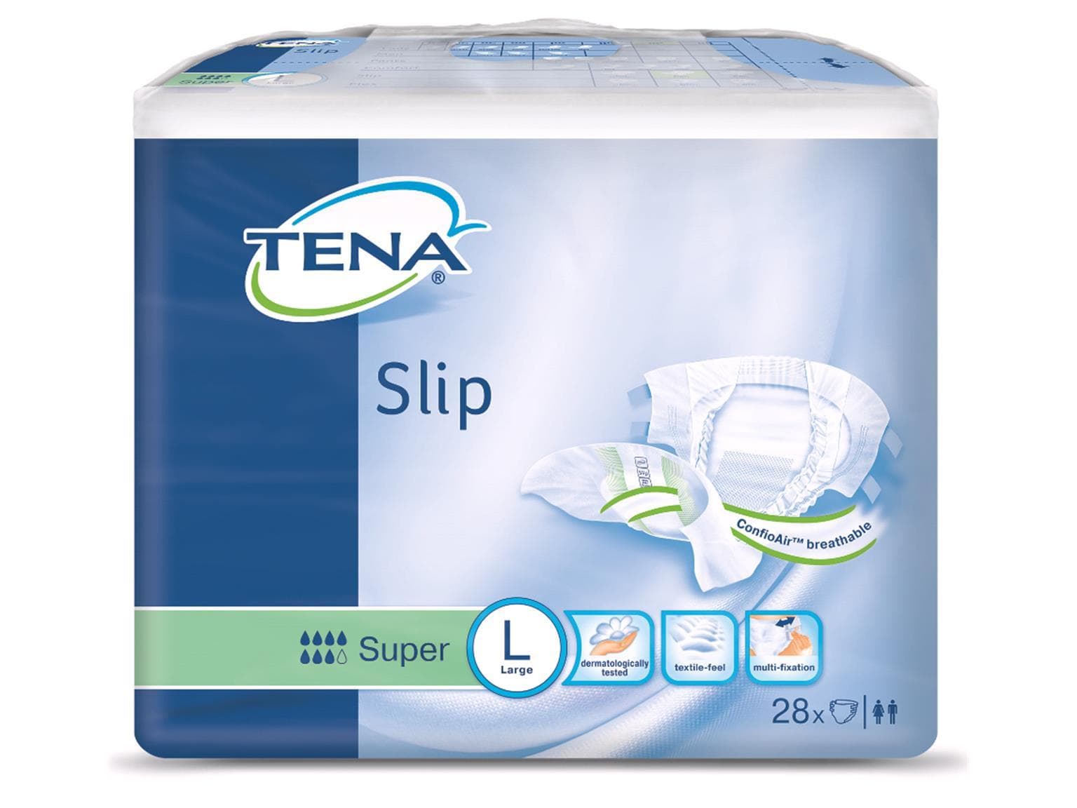 TENA Slip Super L, Hüftumfang 92 - 144 cm