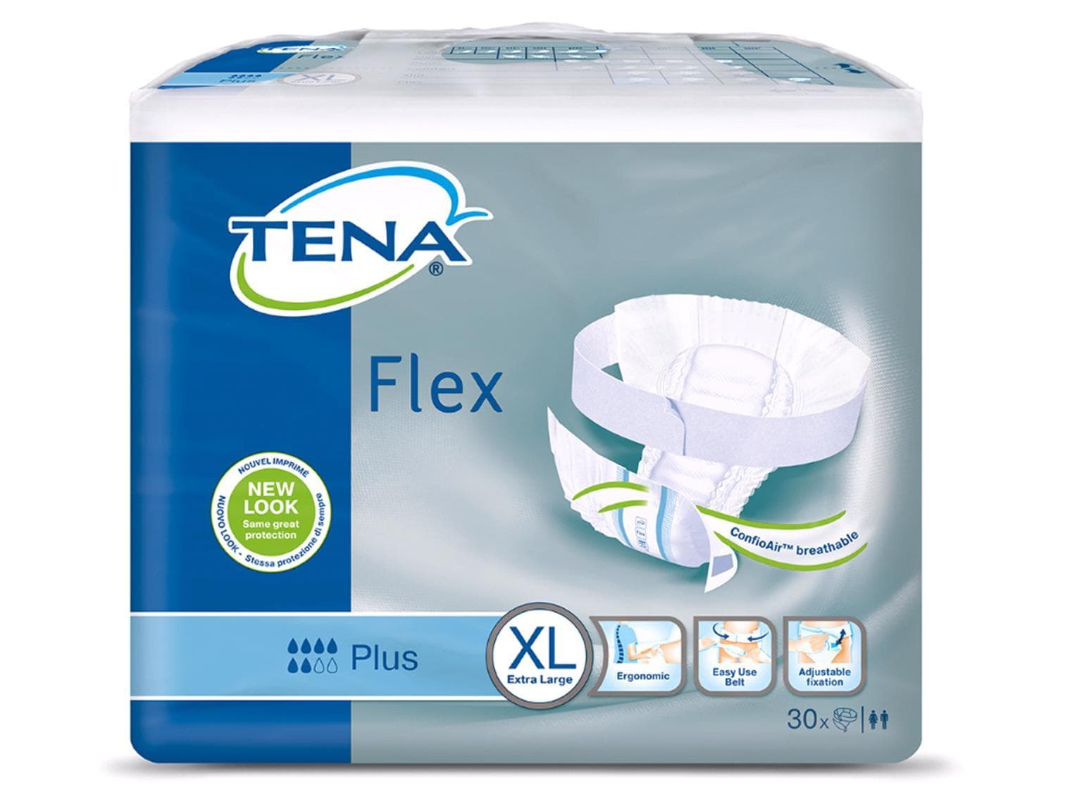 TENA Flex Plus XL Hüfte 105 - 153 cm