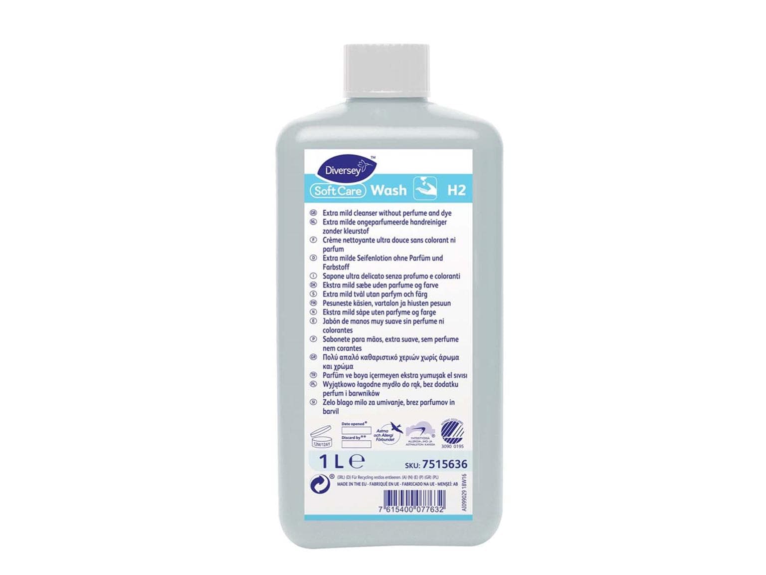 Seifenlotionen TASKI Soft Care Wash H2, 10 x 1 L Flasche