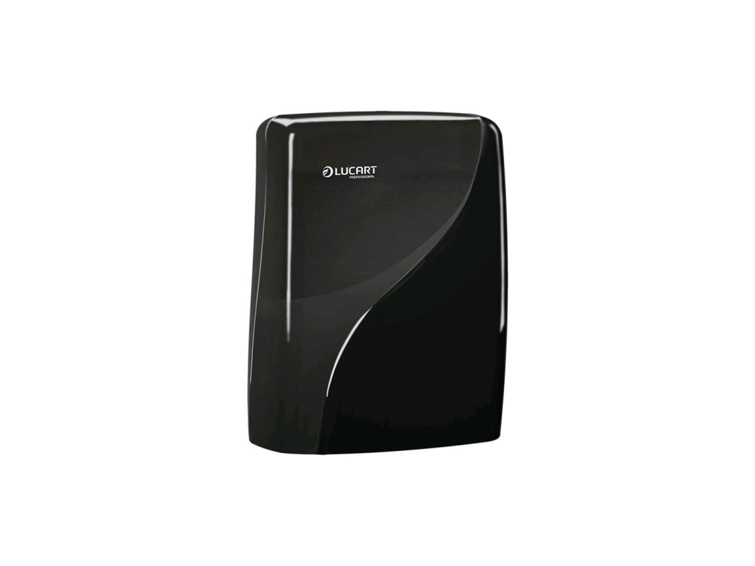 Papierhandtuchspender Identity, schwarz für Z-, V- und C-Falz geeignet, Masse