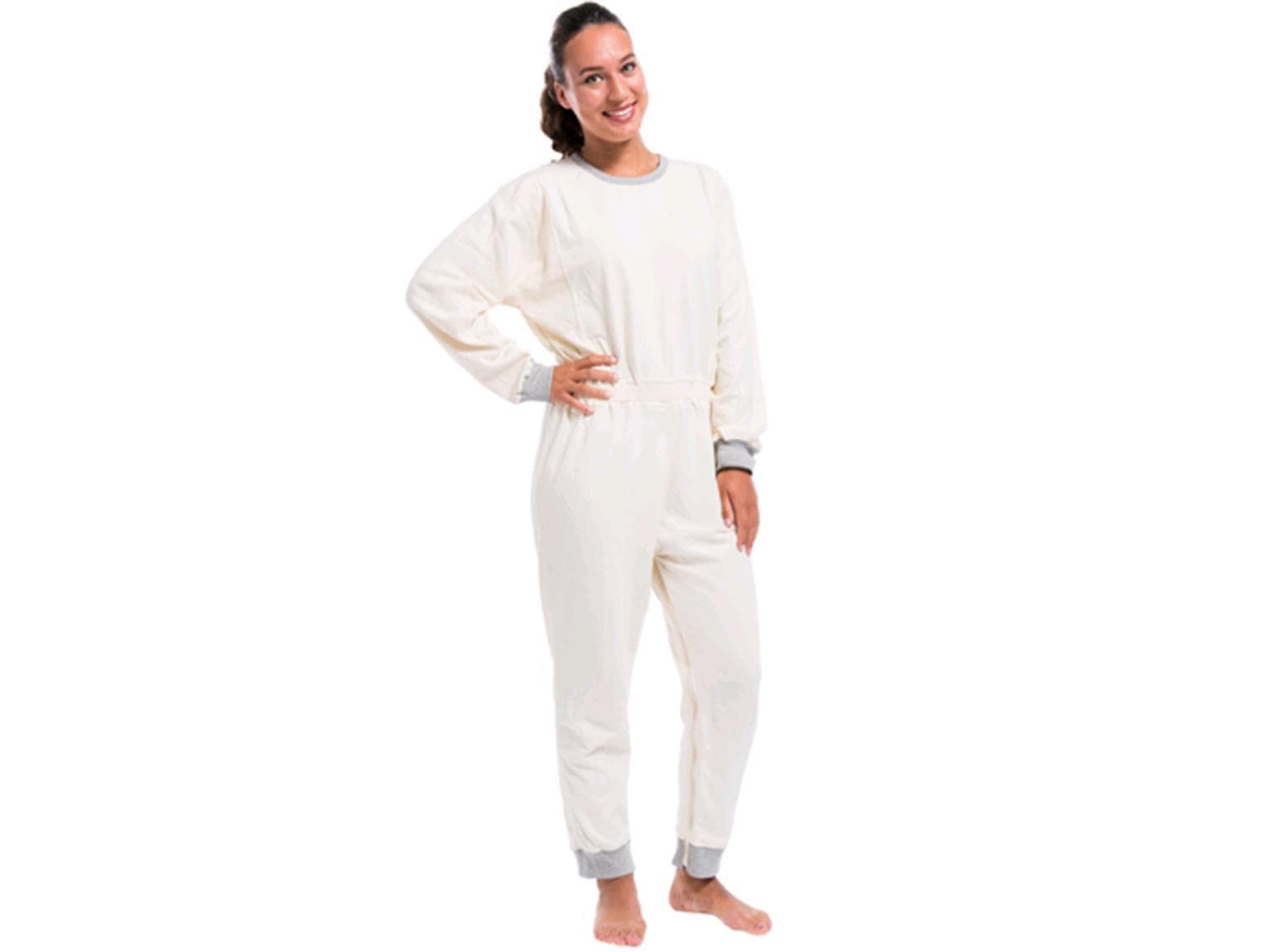 NIGHTIES LANG, Overall Langarm/Bein, Grösse M, gelb