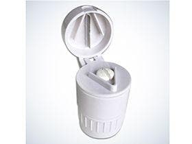 Tablettenmörser MED-Comfort 3 in 1 für normale Becher: Zermahlen, Teilen