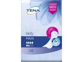 Tena Lady Maxi, 37.7 x 12.6 cm, 812 ml Dreifachschutz vor Auslaufen,