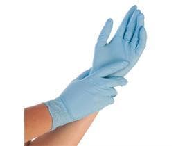 Nitril-Handschuhe, Safe Premium, Grösse XL, puderfrei, blau, Länge 24 cm