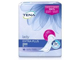 Tena Lady Extra Plus, 34.0 x 12.4 cm Dreifachschutz vor Auslaufen,