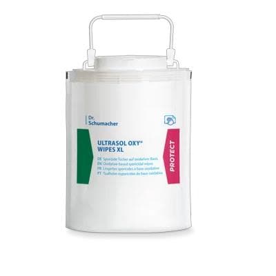 Desinfektiontücher,Ultrasol Oxy Wipes XL alkoholisch, Pack à 120 Stk.