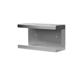 Handschuhboxenhalterung Edelstahl M, 250 x 130 x 75 mm
