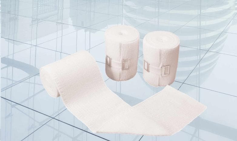 Forni-Ideal Spezial, dauerelastische Mittelzugbinde, weiss, 8 cm x 5 m