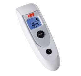Infrarot Stirnthermometer, weiss ohne Berührung, Messung innert 1 Sek.