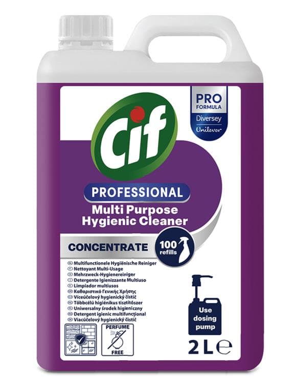 Cif Professional Konzentrierter Mehrzweck-Hygienereiniger, 2 Liter