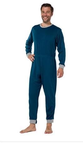 NIGHTIES LANG, Overall LANGARM/Bein, Grösse XXL, dunkelblau