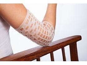 Yathan Second Skin Ellenbogenpolster- Verband, Gr. XS, Schutz vor Hautläsionen