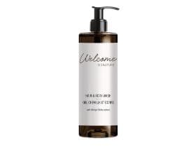 Welcome Hair & Body Wash, 380ml mit Ginkgo und Biloba-Extrakt, Pumpspend