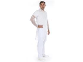 Besucherkittel PP-Vlies 30gm2,GrösseXXXL weiss, 110 cm lang, luftdurchlässig,