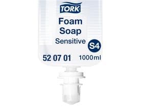 Schaumseife Tork Premium, 1 Liter Flasche, weiss, extra mild, unparfümiert