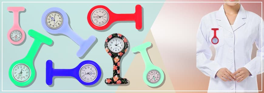 Schwesternuhren, Clip-Uhren für Pflegepersonal