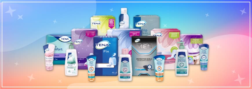 TENA Inkontinenzartikel bei Blasenschwäche