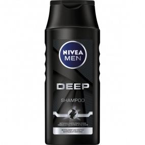 Nivea Shampoo, For Men Deep, 250 ml, Revitalisiert und kräftigt das Haar
