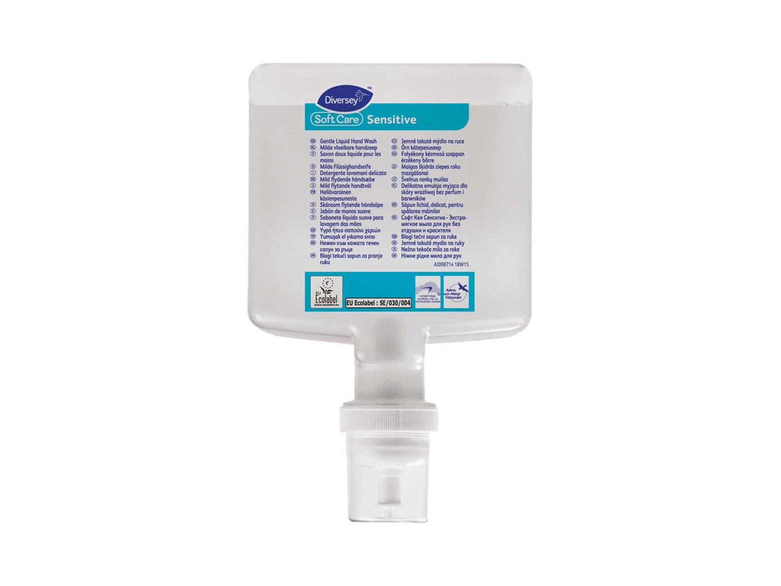 Seifenlotion Diversey Soft Care Sensitive IC, 4 x 1.3 L Flasche