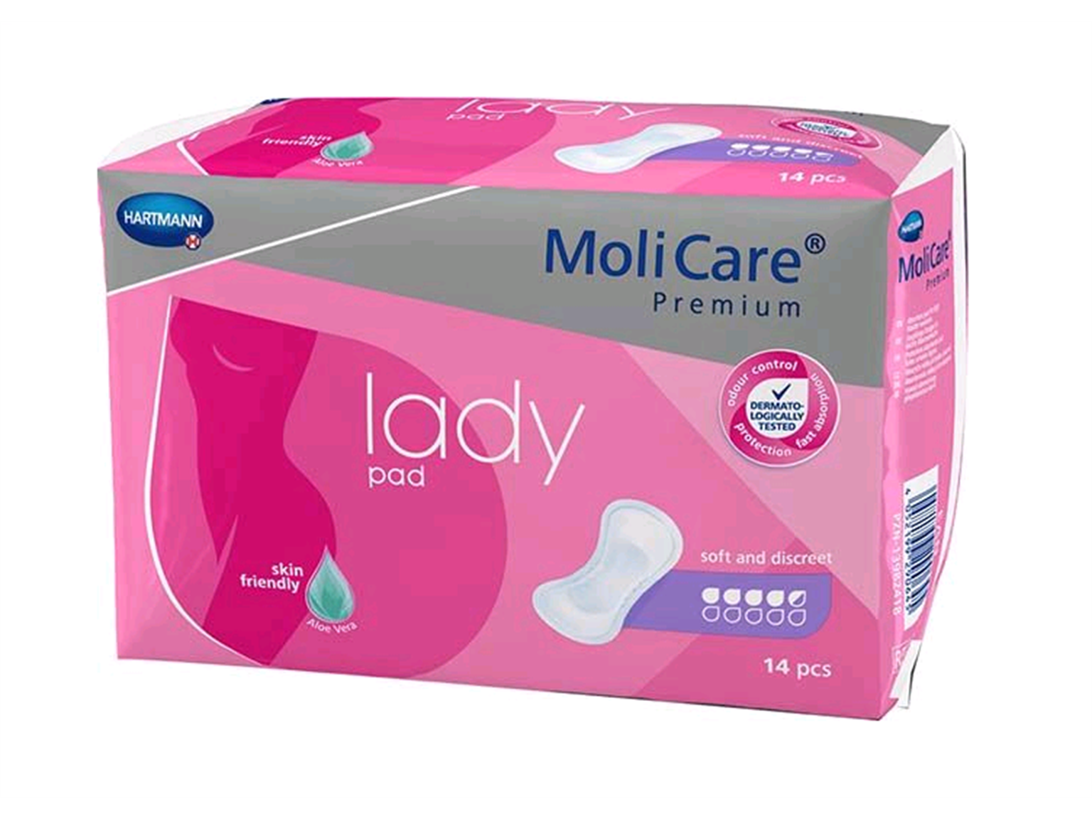 MoliCare Premium lady pad, 4,5 Tropfen, Saugstärke 914 ml