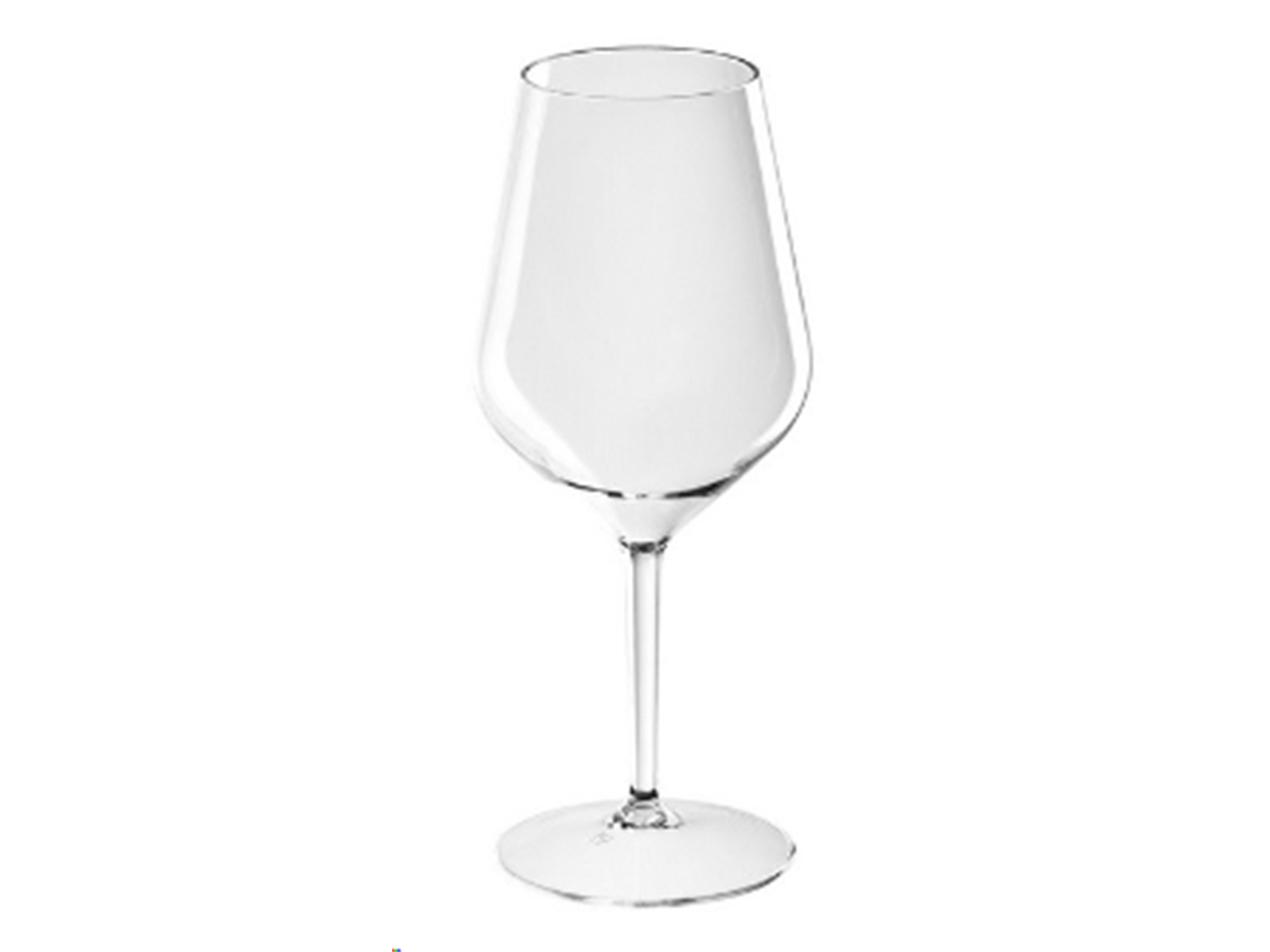 Weinglas Mehrweg, 4,7 dl, transparent Eichung 1 dl