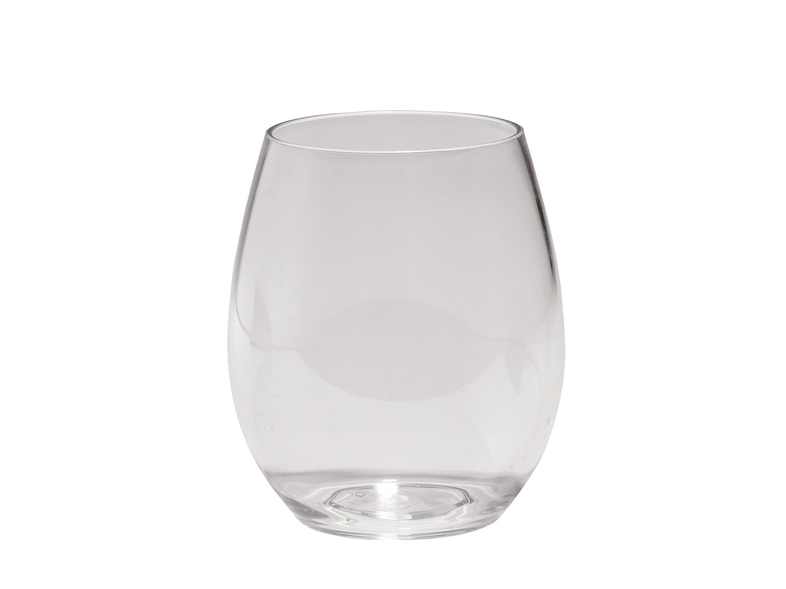 Wasserglas mehrweg, transparent Inhalt 390 cc aus Kunststoff