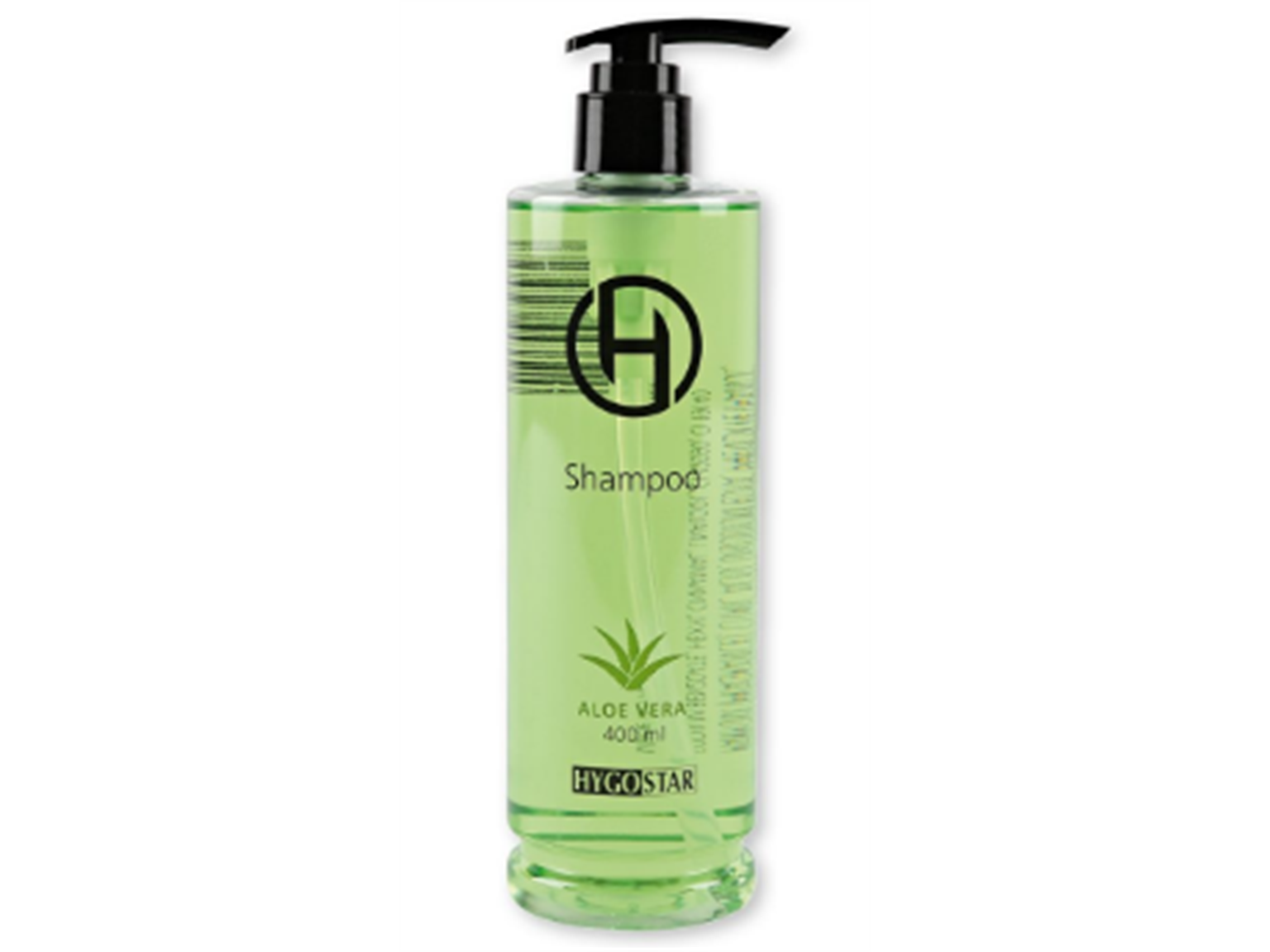 Pumpspender Shampoo, transparent 400 ml, transparent, Duft: Aloe Vera